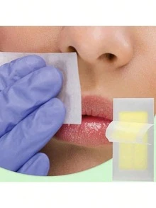 20片装面部脱毛蜡纸，快速无痛脱毛套装，适用于所有肤质 - 多色 - 查看 2