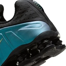 Nike Shox R4 Sapphire Light Liquid Lime IF4849-500 Men's Fashion Sneaker New - Blue and Black - View 8
