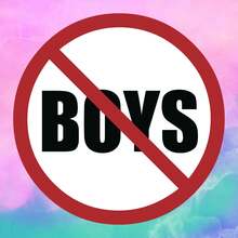 NO BOYS, Stiker Pernyataan "Tolak Laki-Laki" - Stiker Vinyl Tahan Air - Permukaan Matte Tahan Lama, Stiker Bumper Perekat Diri, Cocok untuk Mobil, Jendela, Laptop, Truk, Botol Minum - Desain Tahan Lama Serbaguna, Stiker Mobil - vinil - View 2