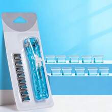 1 Bộ Kẹp Giấy Kèm Kẹp Kim Loại Thay Thế - Dụng Cụ Văn Phòng Phẩm Sáng Tạo Dành Cho Học Sinh - Công Cụ Kẹp Giấy Di Động Dùng Để Khen Thưởng Trong Lớp Học - Đồ Dùng Học Tập Bền Chắc Làm Quà Tặng Cho Giáo Viên & Học Sinh - Bộ Kẹp Giấy Chuyên Nghiệp - Kẹp Giấy Cầm Tay Không Làm Hỏng Giấy - Kẹp Giấy Di Động Dùng Để Sắp Xếp Giấy Tờ Học Tập & Bài Kiểm Tra - Bộ Kẹp Kim Loại Thay Thế Có Thể Tái Sử Dụng - Kẹp Kim Loại Thay Thế Dễ Sử Dụng Cho Gia Đình, Văn Phòng & Trường Học - A - Xem 7