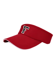1pc Women's Lightweight Sun Hat, 26 Letters Design, Curved Brim, Suitable For Running And Outdoor Activities, Sun Protection Breathable Sports Cap - Red - View 11