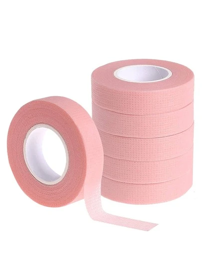 Eyelash Extension Tape, Made Of Breathable Micro-Porous Fabric, Professional Grade Non-Woven Tape Suitable For Eyelash Extension. This Is A Multi-Functional Self-Adhesive Tape, Very Suitable For Women Receiving Eyelash Extension Treatments. This Tape Will Not Leave Residue And Is Gentle On Skin.