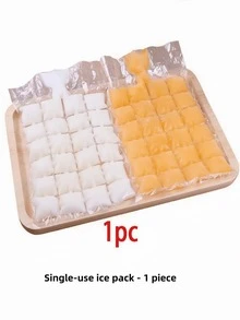 1 Pink Silicone Portable Ice Mold, Easy-To-Remove Silicone Ice Tray With Multiple Compartments And A Simple Bucket-Shaped Design, Equipped With A Lid, A Reusable Ice Maker, Suitable For Home, Bar, Club And Outdoor Use. - Multicolor - View 11