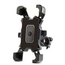 Giá đỡ điện thoại xe đạp PVC chịu lực cao (có giá đỡ GPS) - Lắp đặt dễ dàng, xoay 360°, chắc chắn, phù hợp cho xe đạp điện, xe máy, xe đạp leo núi, rảnh tay, tương thích với điện thoại thông minh và máy tính bảng, màu đen, tương thích với nhiều loại xe, cấu trúc chắc chắn, phụ kiện xe máy, phụ kiện xe đạp, phụ kiện xe đạp - Nhiều màu - Xem 1