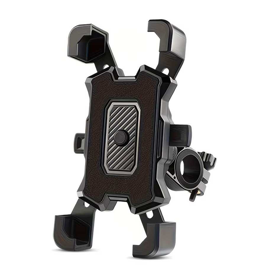 Giá đỡ điện thoại xe đạp PVC chịu lực cao (có giá đỡ GPS) - Lắp đặt dễ dàng, xoay 360°, chắc chắn, phù hợp cho xe đạp điện, xe máy, xe đạp leo núi, rảnh tay, tương thích với điện thoại thông minh và máy tính bảng, màu đen, tương thích với nhiều loại xe, cấu trúc chắc chắn, phụ kiện xe máy, phụ kiện xe đạp, phụ kiện xe đạp - Nhiều màu - Xem 1