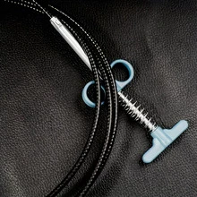 Car Door Opening Safety Airbag Tool, Equipped With Ergonomic Handle And Coiled Cable - Suitable For General Automotive, Window And Door Installation/Repair, Vehicle Maintenance, Precision Spring-Loaded Mechanism, Retractable Cable Design, Durable Material - A - View 2