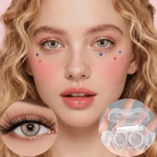 39 Pairs Of Colored Contact Lens, Offering Various Color Options. Equipped With A Contact Lens Case And Wearing Tools, Suitable For Year-Round Use, For Eye Makeup, Role-Playing, Festival Event Dressing, Halloween Costume Cosplay, Etc. - Nhiều màu - Xem 11