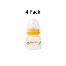 Bình sữa mini PP 60ml cho trẻ sơ sinh, chống đầy hơi, đường kính 3.5cm, núm vú silicon mềm, kèm nắp đậy, dành cho trẻ sơ sinh và trẻ nhỏ. - Nhiều màu - Xem 11
