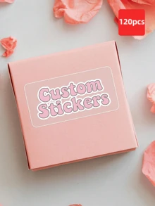 1–120 st. rektangulära klistermärken – med personliga etiketter, varumärkeslogotyper, företagsdekaler, fraktetiketter och ordersigill. Dessa klistermärken fungerar som den perfekta sista touchen för bröllopsgåvor, födelsedagspresentpåsar, kuvertsigill, festdekorationer och ljus. - Multifärgad - Visa 26