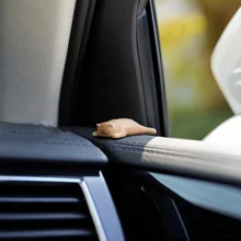 1pc Cute Sleeping Cat Shaped Car Rearview Mirror Hanging Ornament, Made Of High-Quality Smooth PVC Material, Cartoon Fashionable Solid Color Exquisite Pendant Design, Lightweight And Durable, Anti-Shock And Fade-Resistant, Reusable Decorative Accessory - Multicolor - View 4