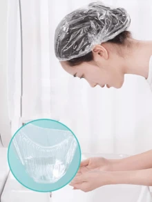 100个/50个一次性帽子，厨师帽，防尘帽，食品发网，无纺布卫生帽，厨房防油食品帽，浴帽，透气美发帽，工作帽，适用于电子行业、清洁工作、工业操作、美甲沙龙、洁净室、实验室、美发沙龙、食品加工等场合。 - 彩色 - 查看 7