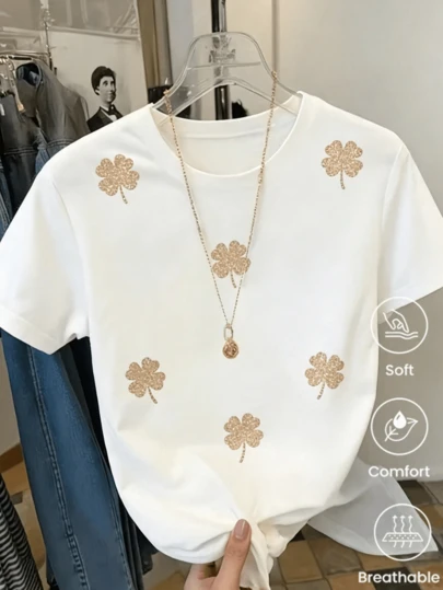 Camiseta de manga corta de moda para primavera y verano de 2026, hecha en México, 180 gramos. Estampado de dibujos animados, modelo de pareja, apta para uso interior o exterior. Cuello redondo, unisex, ideal para oficina y ocio. Paquete de una pieza.