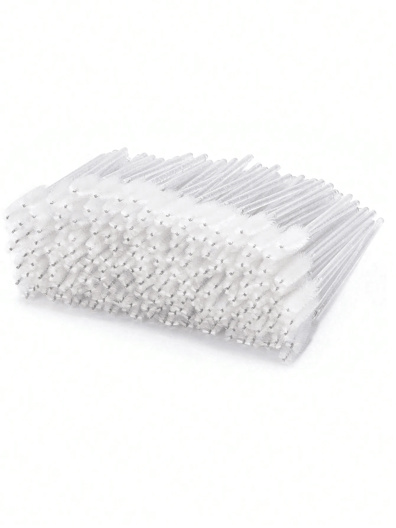 500/200/100/50 chiếc Cọ chuốt mascara dùng một lần, Cọ xoắn pha lê, Dùng cho nối mi, Cọ chải mi và lông mày xoắn ốc, Bộ cọ trang điểm mascara (Trắng), Cọ lông mày, Cọ tán phấn mắt, Cọ xoắn ốc - Nhiều màu - Xem 1