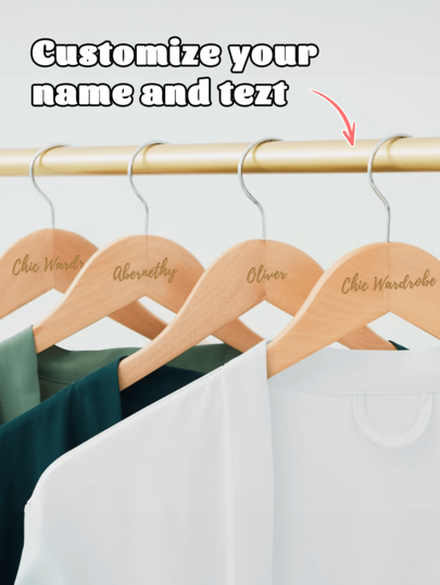 Perchas y estantes personalizados
