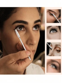 500/200/100/50 chiếc Cọ chuốt mascara dùng một lần, Cọ xoắn pha lê, Dùng cho nối mi, Cọ chải mi và lông mày xoắn ốc, Bộ cọ trang điểm mascara (Trắng), Cọ lông mày, Cọ tán phấn mắt, Cọ xoắn ốc - Nhiều màu - Xem 6