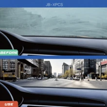 JB-XPCS 1PC 120ML Nano Glass Oil Film Cleaner, Portable Fast Clean Anti-Glare Waterproof Anti-Fog Coating, Remove Oil Stain Water Spot Bug Residue Bird Dropping, All Weather Care For Windshield Window Rearview Mirror, Auto Glass Polishing Agent - Multicolor - View 7