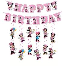 Disney Pancarta decorativa de Stitch adorable, decoración de ambiente para fiestas, decoración de fondo para fotos, decoración de pared de habitación y aula, regalo sorpresa para amigos, decoración de fiesta con tema de Frozen - Como se muestra en la figura - Ver 3