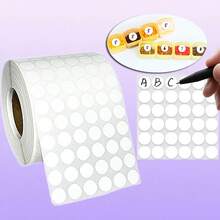 250/500/1000pcs Square Round Classification Label Stickers Diamond Painting Tools Diamond Distinguish Storage Box Sticker Hot - White - View 6