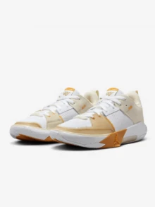 NIKE Men's New Lightweight, Comfortable, Durable Casual Sports Shoes, Basketball Shoes FD2336-102 - White Yellow - View 1