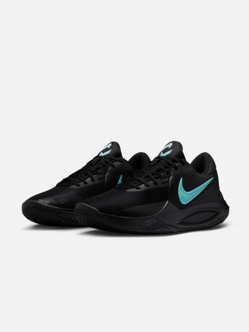 Nike Men's Precision 6 Cushioned Comfortable Versatile Basketball Shoes IO7605-040 - Biru tua - View 1