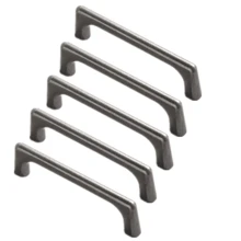 5个复古铜棕色仿古镍橱柜把手，单孔，孔距分别为96毫米、128毫米、160毫米、192毫米和320毫米，适用于橱柜、抽屉、衣柜和门把手。 - 彩色 - 查看 25