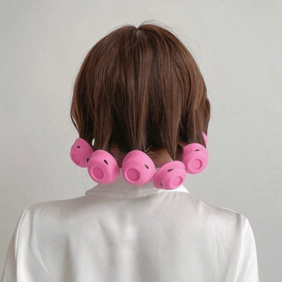 20pcs No Heat Curlers, Soft Silicone Curlers, Sleep-Friendly Volumizing Curlers, Wave Styling Tools, Curling Tools, Curlers, No Heat Curlers, Curlers, Hair Styling Products & Accessories, Hair Salon, Beauty & Travel Essentials Hair Styling Products & Accessories. Curlers