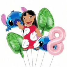 Stitch Foil Balloon Set, Engagement Decor, Wedding Decor, Bachelorette Party Decor, Photo Booth Props, Atmosphere Background, Bridal Room Decor - Multicolor - View 15
