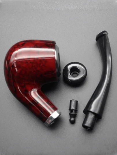 1/2pcs Elegant Pipe, Smoking Accessories With Washable Micro Filter, Creative Valentine's Day Gift, Perfect Present For Men