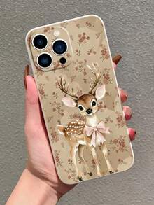 极简手绘线条艺术心形花束手机壳，哑光软壳保护套，兼容 16E/15Pro/14ProMax、Galaxy S22/S23/S24/S25 Ultra、A13/A14/A15/A16/A53/A54/A55 - 白色 - 查看 2