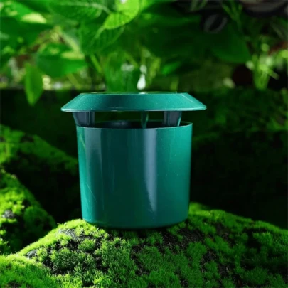 5pcs Snail & Slug Trap - Plastic Vegetable & Flower Cage, Terrace Awning, Garden Decor,Pest Control, Size 10x11cm, Raised Garden Bed