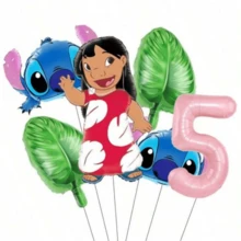 Stitch Foil Balloon Set, Engagement Decor, Wedding Decor, Bachelorette Party Decor, Photo Booth Props, Atmosphere Background, Bridal Room Decor - Multicolor - View 16