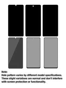 隐私防窥钢化玻璃屏幕保护膜 2 片装 防刮防震 适用于 Galaxy S26/S26 Plus/S26 Ultra/S21/S22/S23/S24/S25 Ultra/S25 Edge 系列 易于安装 防指纹 隐私玻璃膜 适合作为生日、复活节、圣诞节、送给家人朋友的春季礼物 - 黑色 - 查看 10
