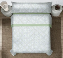 Sheet Sets With Pillowcases - Green - View 5