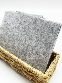 20pcs Gray Pre-Cut Felt Fabric, 13*13cm, For DIY Crafts, Model Making - Felt Cloth - View 9