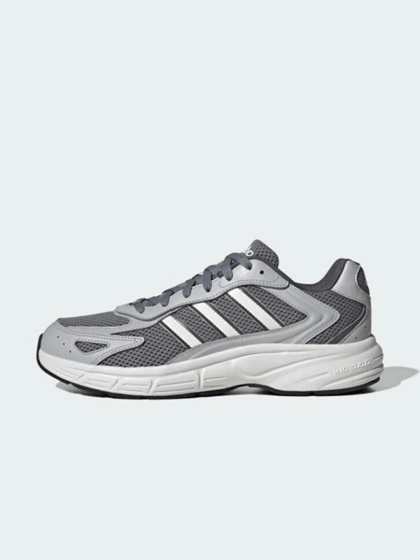 Adidas 阿迪达斯男款新款复古厚底运动鞋，舒适轻便休闲运动跑步鞋 JR5154 - 灰色 - 查看 1