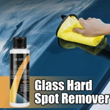 JB-XPCS 1PC 120ML Nano Glass Oil Film Cleaner, Portable Fast Clean Anti-Glare Waterproof Anti-Fog Coating, Remove Oil Stain Water Spot Bug Residue Bird Dropping, All Weather Care For Windshield Window Rearview Mirror, Auto Glass Polishing Agent - Multicolor - View 1