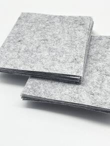 20pcs Gray Pre-Cut Felt Fabric, 13*13cm, For DIY Crafts, Model Making - Felt Cloth - View 7