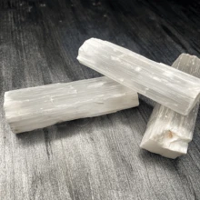 1pc Large Selenite Rough Stone, Selenite, Rough Stones, Raw Selenite, Stones, Crystals, Rocks, Gifts, Wedding Favors, Gemstones, Gems, Zodiac Crystals - White - View 7
