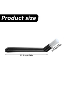 咖啡机清洁刷，咖啡研磨机清洁刷，软毛刷，适用于冲煮头 - 黑色 - 查看 2