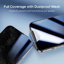 CASECOPS 2pcs Tempered Glass Screen Protector Set, Compatible With IPhone 17 Pro Max/17 Air/16 Pro Max/16 Pro/16 Plus/16E/16/15 Pro Max/15 Pro/14 Pro/13, Fully Protect The Screen. Provide Anti-Fingerprint, Durable & Stylish, Anti-Drop, Anti-Scratch Functions, One-Key Dust-Free Installation, Essential Daily Office Phone Screen Protector - 2pcs - View 10