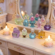 1:12 比例迷你树脂药水瓶，娃娃屋装饰，复古魔法瓶，适用于立体模型、生态瓶、办公室微景观、家居装饰、节日礼物（圣诞节、万圣节） - 彩色 - 查看 5