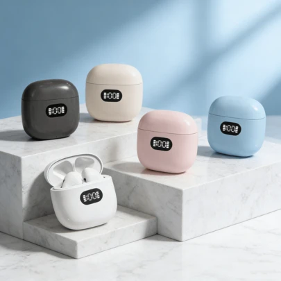 无线蓝牙耳机 - 时尚外观、高品质音效和舒适佩戴体验 - 音乐爱好者的终极蓝牙耳塞