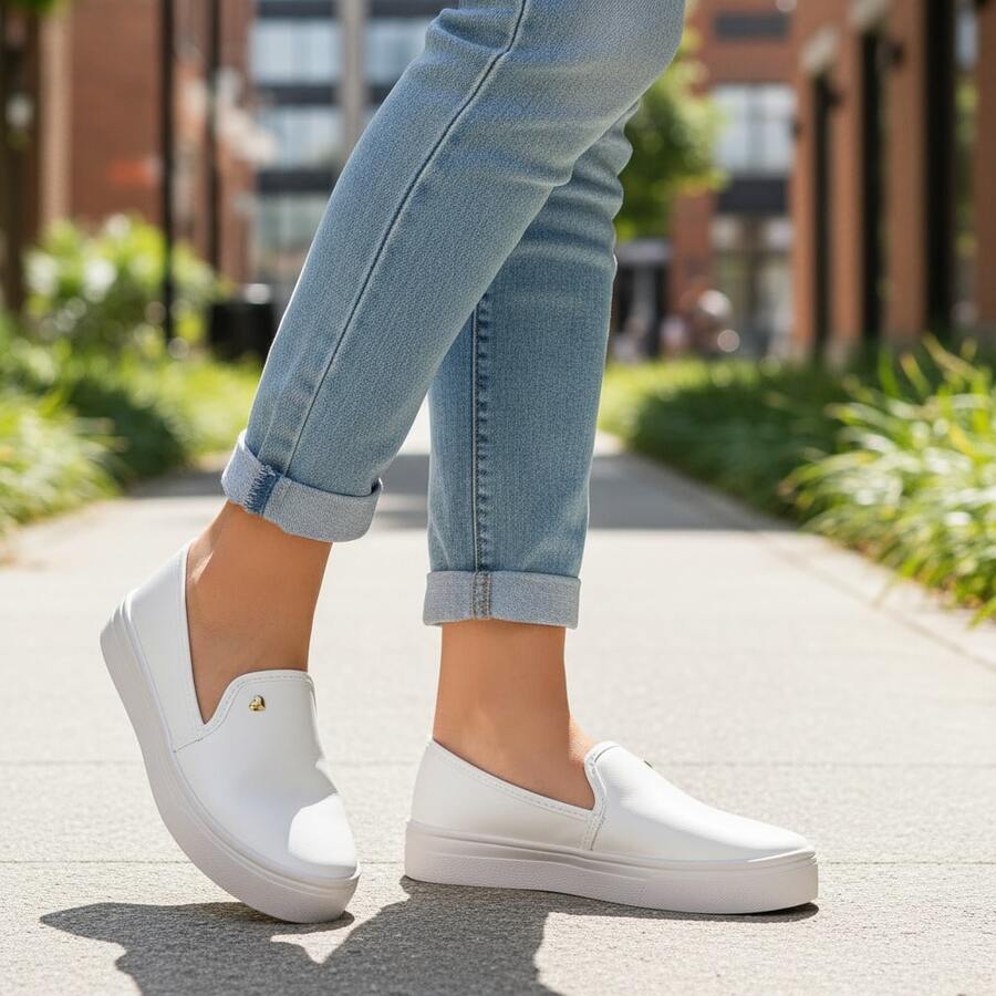 Women Casual Shoes - White - View 1