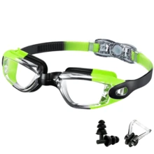 1pc Anti-Fog Anti-UV Anti-Leakage Adjustable Adult Men Women Youth Professional Swimming Goggles - Multicolor - View 12