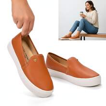 Women Casual Shoes - Camel - View 1