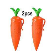 2pcs Carrot Shaped Voice Recorder Pen, Student Exclusive Writing Tool. This Is A Carrot-Shaped Ballpoint Pen That Can Be Used For Writing And Recording, Making It An Educational Item. The Judy Animal Stationery Carrot-Shaped Voice Recorder Pen Is Small And Cute, Press To Write, And Is An Ideal Recording Tool For Students. - Multicolor - View 12