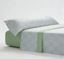 Sheet Sets With Pillowcases - Green - View 1