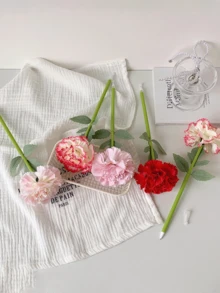 1 chiếc bút bi hình hoa cẩm chướng sống động, bút bi hình bó hoa, quà tặng Ngày của Mẹ/Ngày Nhà giáo, bút viết cho học sinh, bút đạo cụ. - A - Xem 4