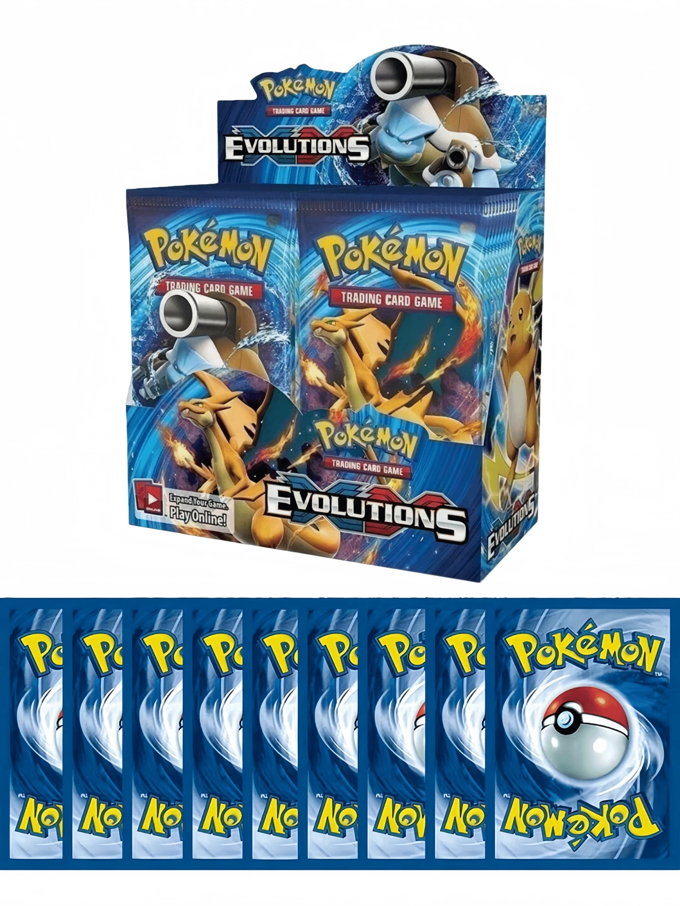 Bộ bài Pokemon 360/100/20/10 lá Vmax GX Vstar, bài chơi sáng tạo, bài game anime. - Nhiều màu - Xem 1