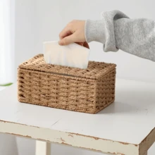 1 hộp đựng khăn giấy thủ công, kiểu dáng cổ điển, thiết kế Bohemian - Thích hợp sử dụng tại nhà và văn phòng, dùng được 360 ngày, phù hợp cả 4 mùa. - Nhiều màu - Xem 4